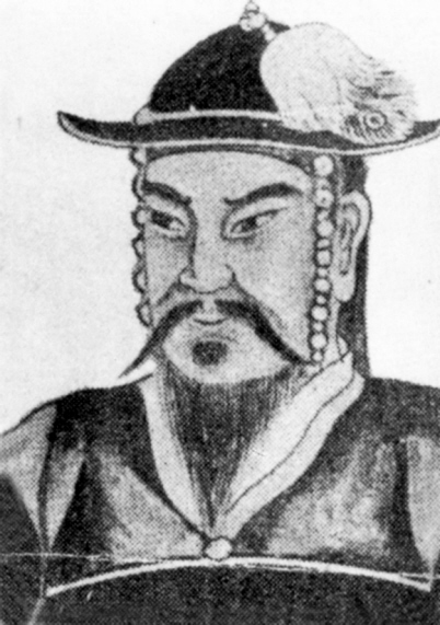 충무공 영정(부분)