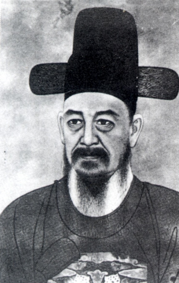 충무공 영정(부분)